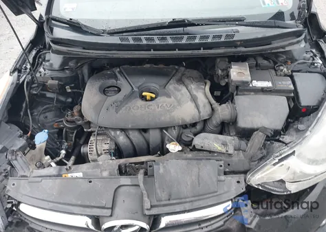 2013 Hyundai Elantra Limited из США, поврежденный, VIN 5NPDH4AE9DH403284